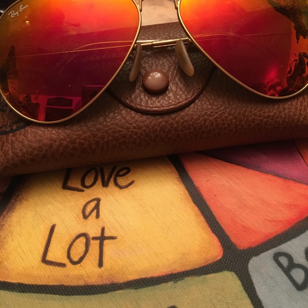 Rayban Ruby Flash Lens Aviators
